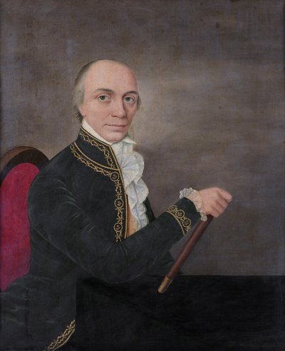 Portrait of Joannes Siberg (1740-1817) by Unbekannt Unbekannt